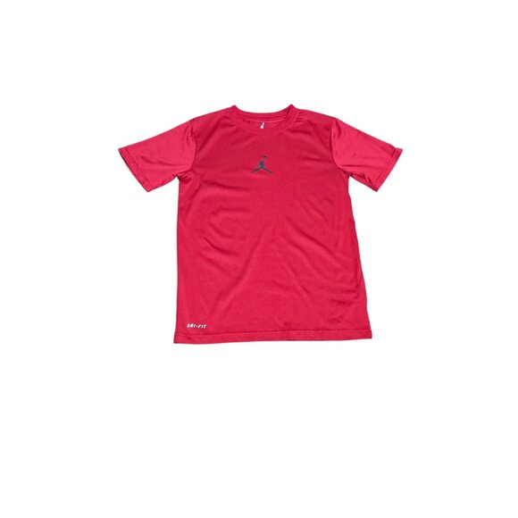 Jordan Dri-FIT Red Performance T-Shirt (Youth L, 12–13 Yrs) - Picture 1 of 6